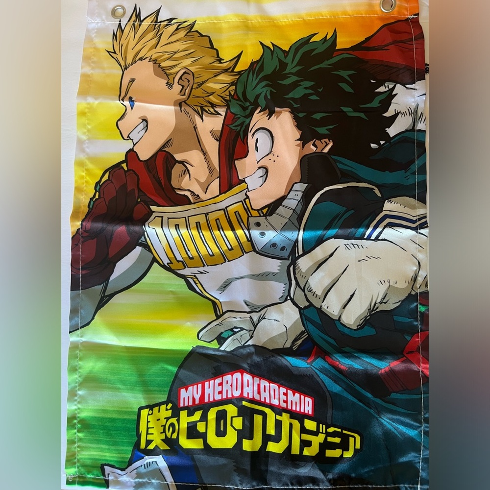 CultureFly Limited Edition Exclusive My Hero Academia Deku Lemillion Flag